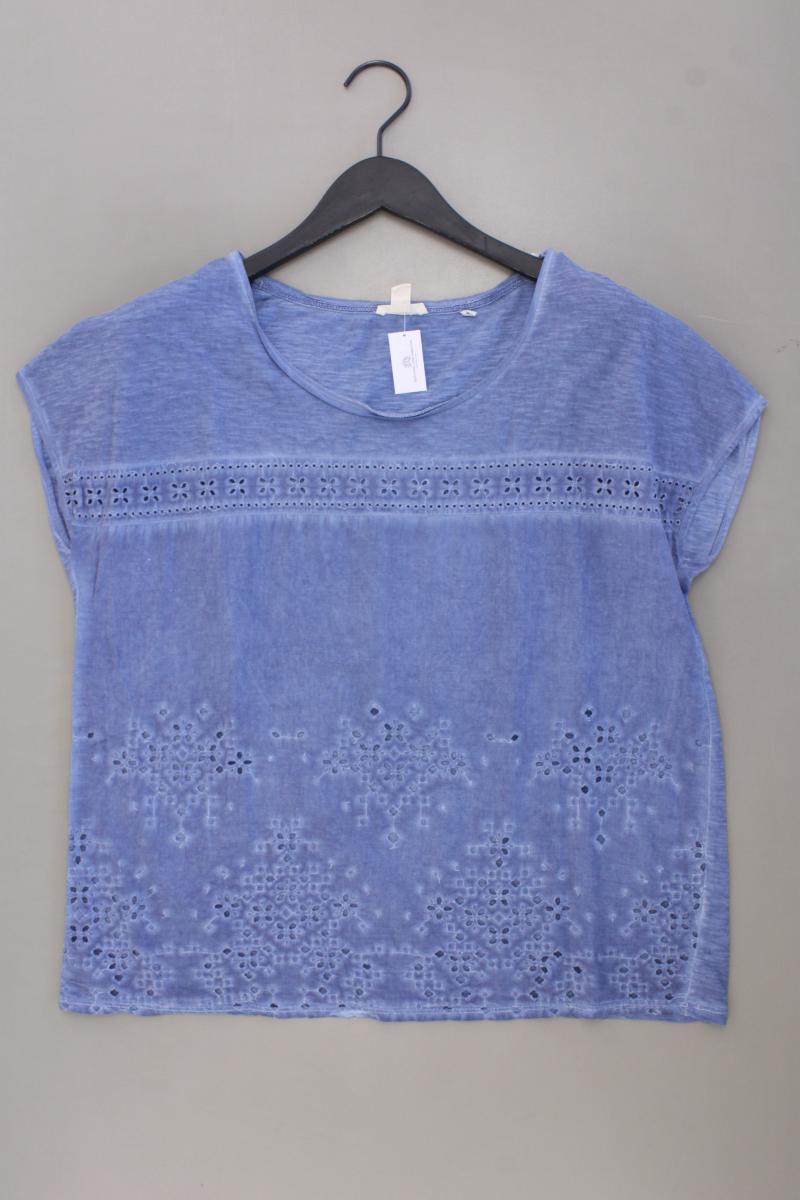 Esprit T-Shirt Gr. S Kurzarm blau