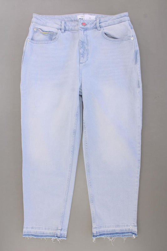 comma, Mom Jeans Gr. 44 neuwertig blau aus Baumwolle
