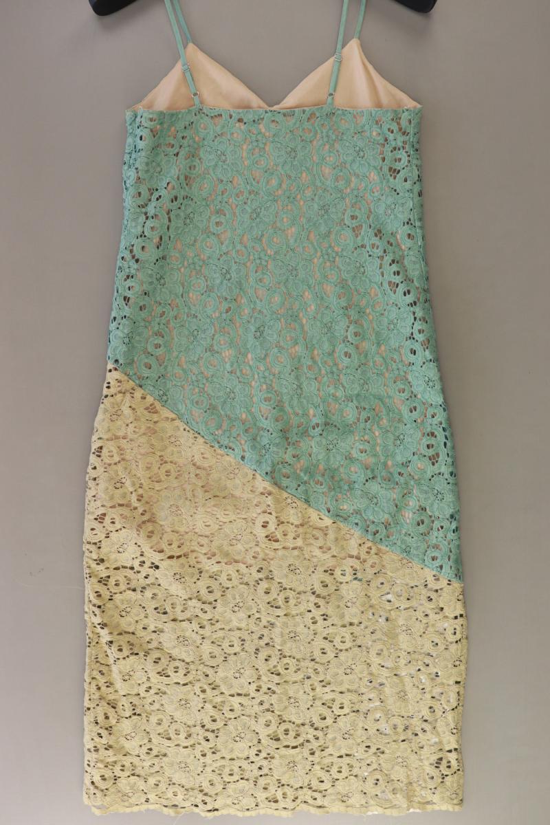 Reserved Spitzenkleid Gr. S Träger türkis aus Polyamid