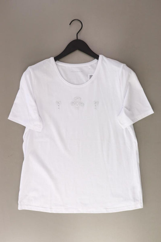 Helena Vera T-Shirt Gr. 44 Kurzarm weiß aus Polyester