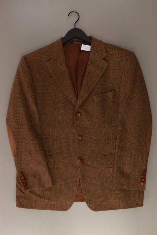 Kaiser Design Sakko für Herren Gr. Kurzgröße 26 Vintage braun aus Schurwolle
