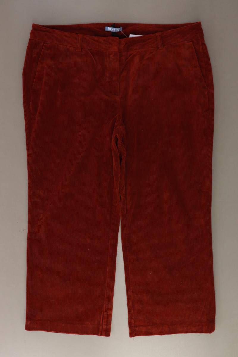 DAY.LIKE Cordhose Gr. Kurzgröße 22 braun aus Baumwolle
