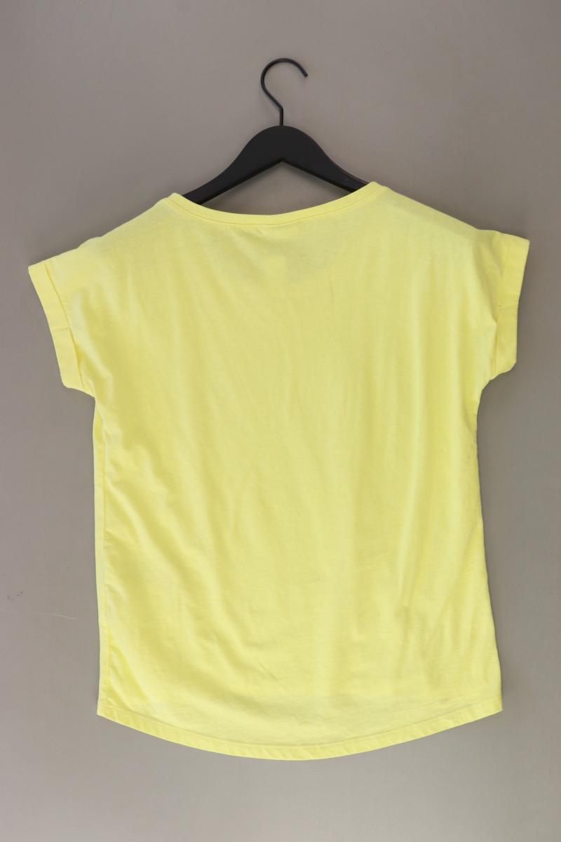 Vila T-Shirt Gr. S Kurzarm gelb aus Baumwolle