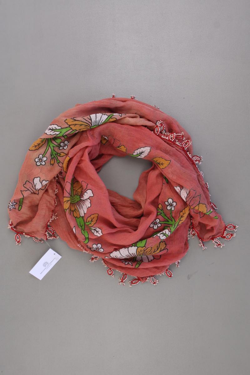 Tuch mit Blumenmuster rosa