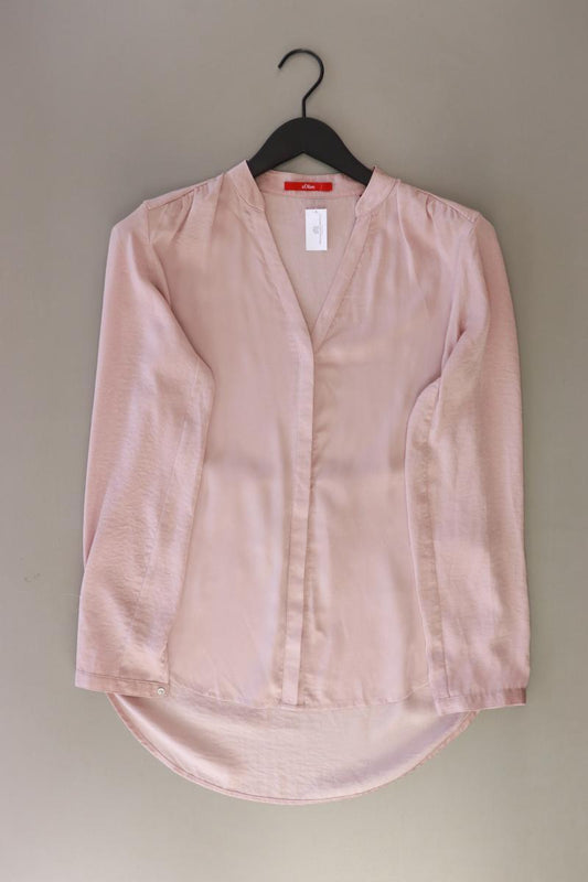 s.Oliver Langarmbluse Gr. 34 rosa aus Polyester
