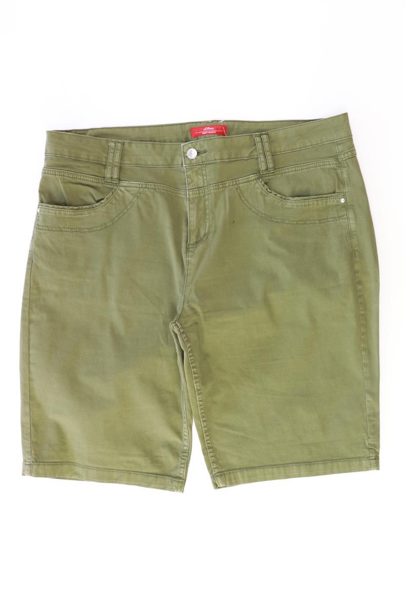 s.Oliver Shorts Gr. 44 olivgrün aus Baumwolle