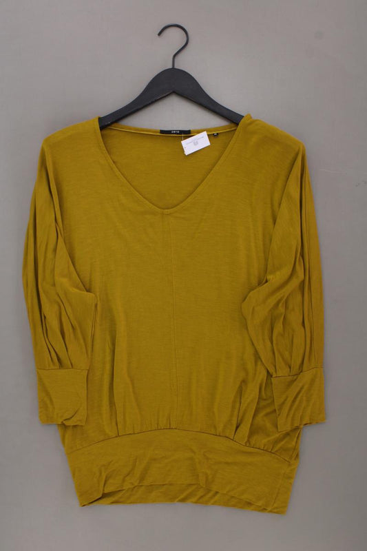 Zero Oversize-Shirt Gr. 42 3/4 Ärmel gelb aus Viskose