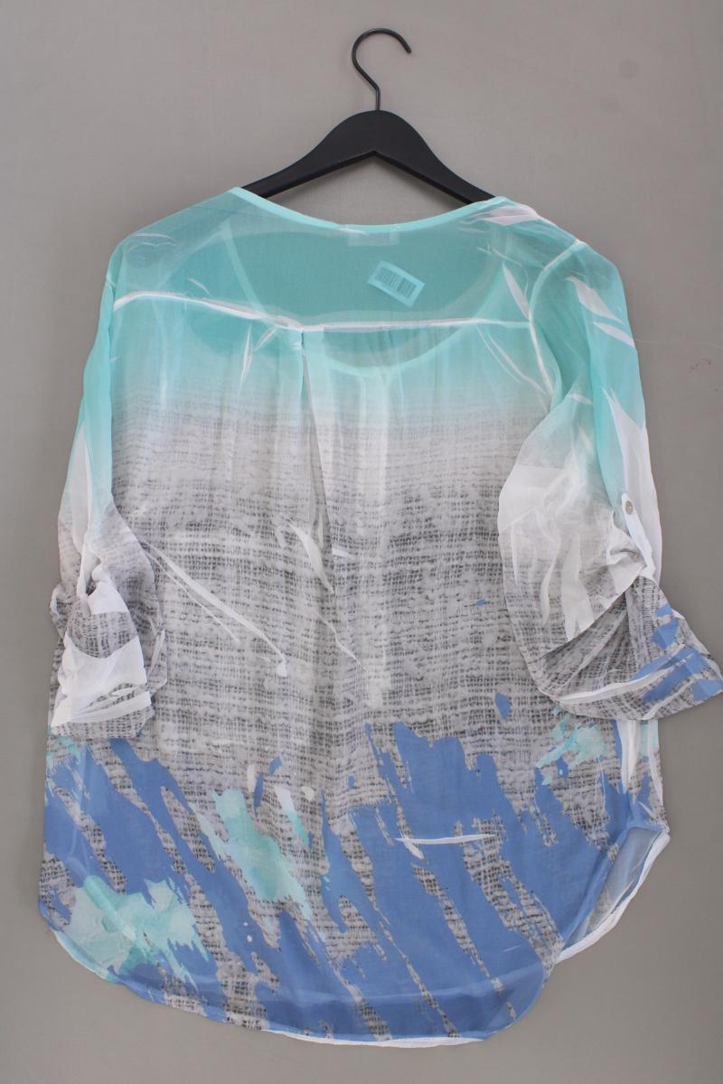 pink Classic Bluse Gr. OneSize 3/4 Ärmel türkis