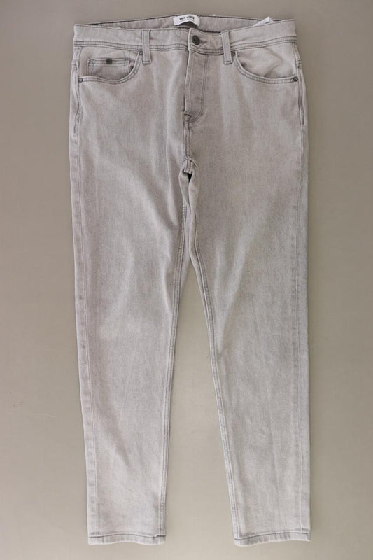 ONLY & SONS Straight Jeans für Herren Gr. W32/L32 grau aus Baumwolle