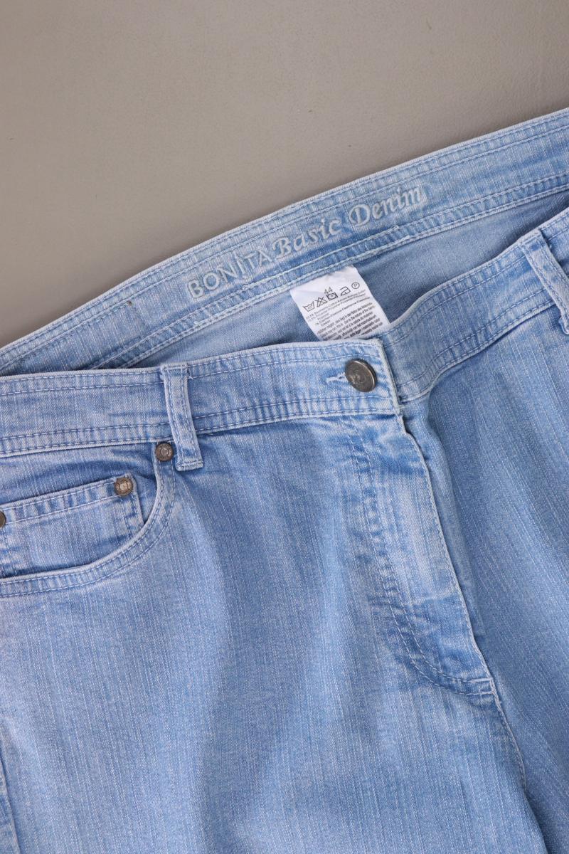 Bonita Straight Jeans Gr. 44 blau aus Baumwolle