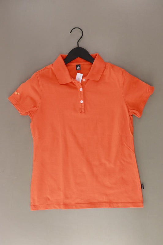 trigema Poloshirt Gr. M Kurzarm orange aus Baumwolle