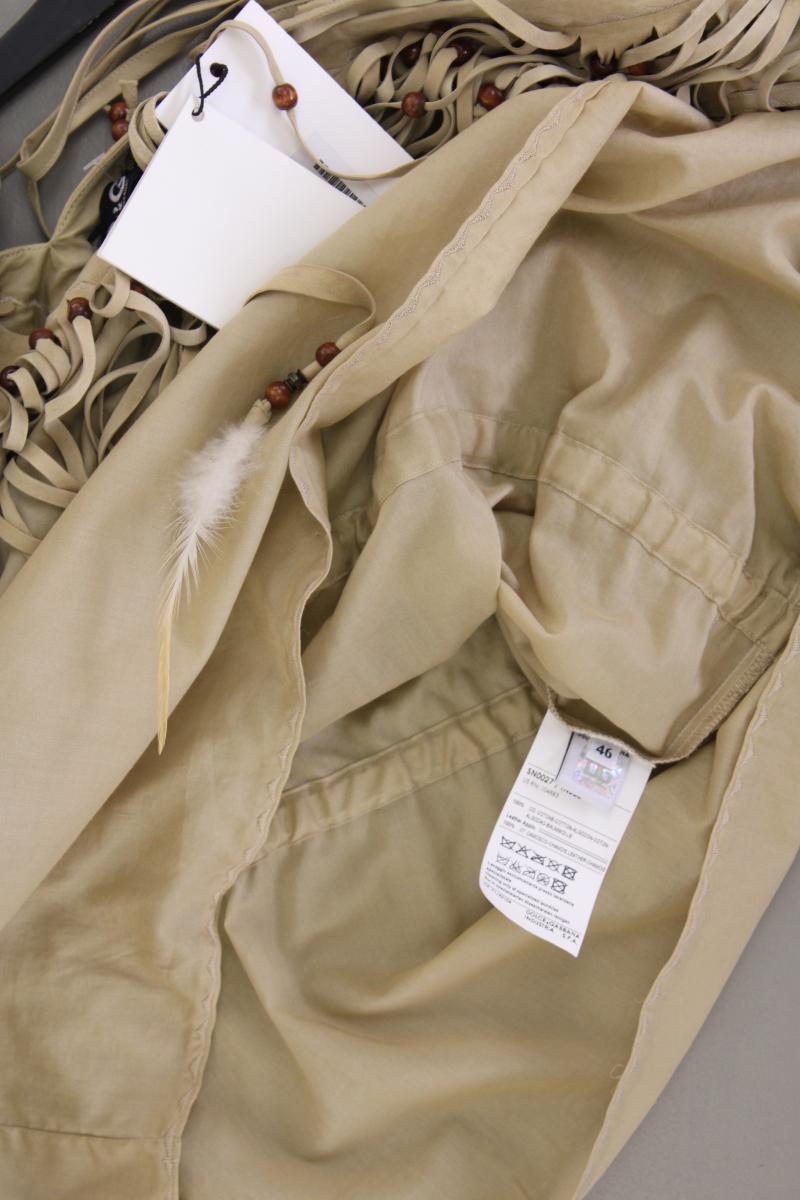 Dolce & Gabbana Ärmellose Bluse Gr. 46 neu mit Etikett braun aus Baumwolle