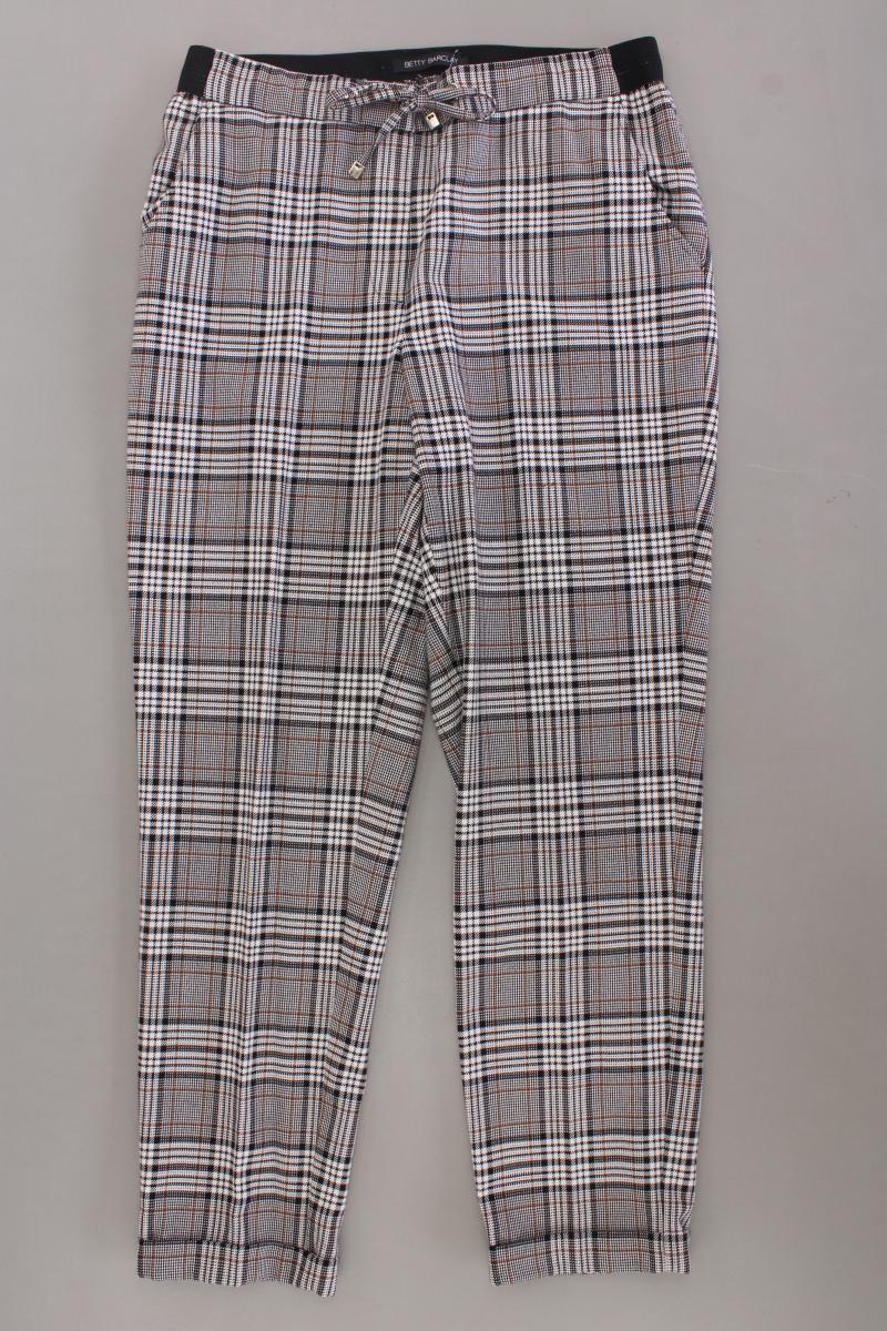 Betty Barclay Stoffhose Gr. 40 kariert grau aus Polyester