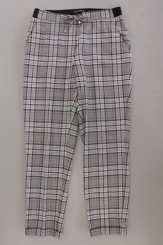 Betty Barclay Stoffhose Gr. 40 kariert grau aus Polyester