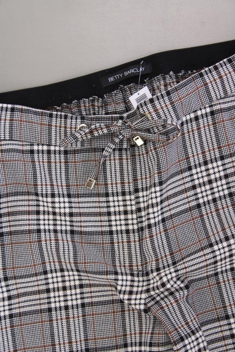 Betty Barclay Stoffhose Gr. 40 kariert grau aus Polyester