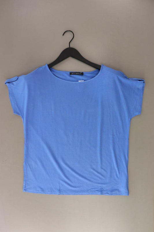 Betty Barclay T-Shirt Gr. 40 Kurzarm blau aus Viskose