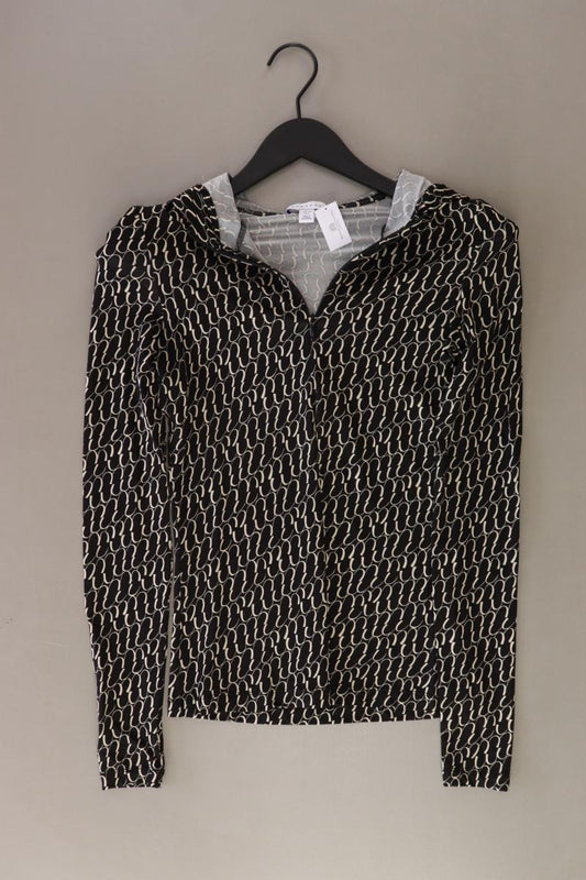 Topshop Printshirt Gr. 34 Langarm schwarz aus Polyester