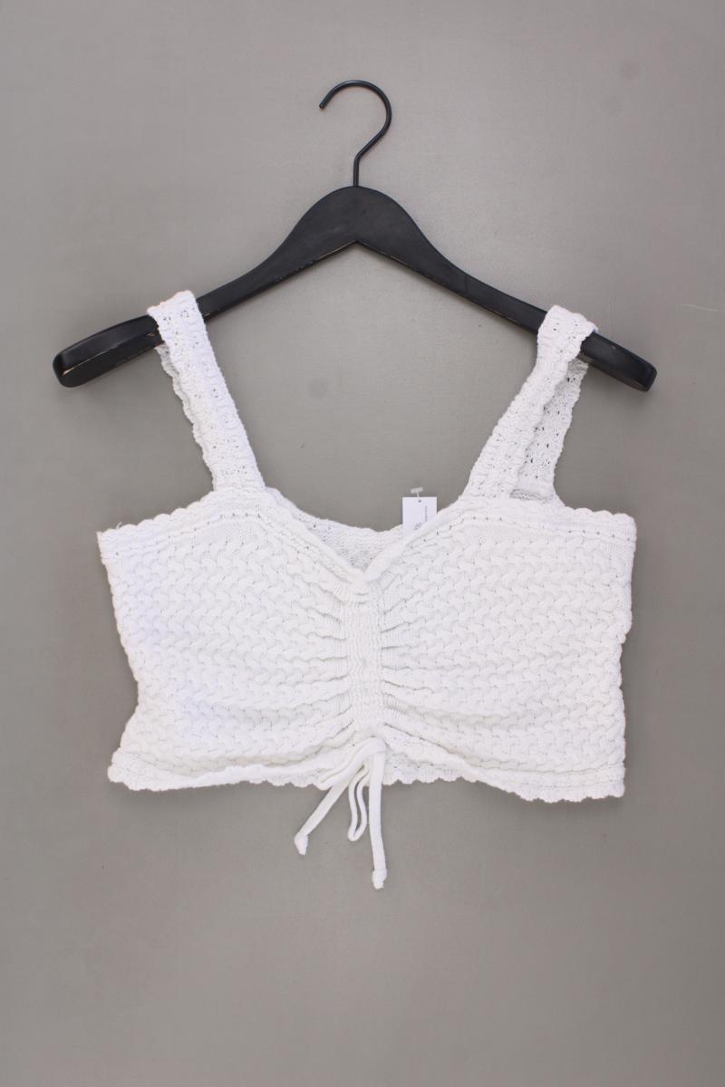 Hollister Crop Top Gr. L weiß