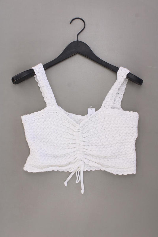 Hollister Crop Top Gr. L weiß