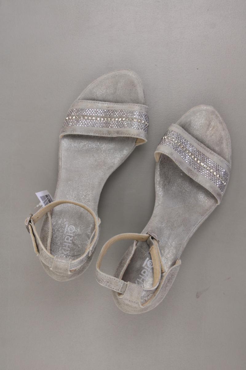 KHRIO Sandalen Gr. 40 silber