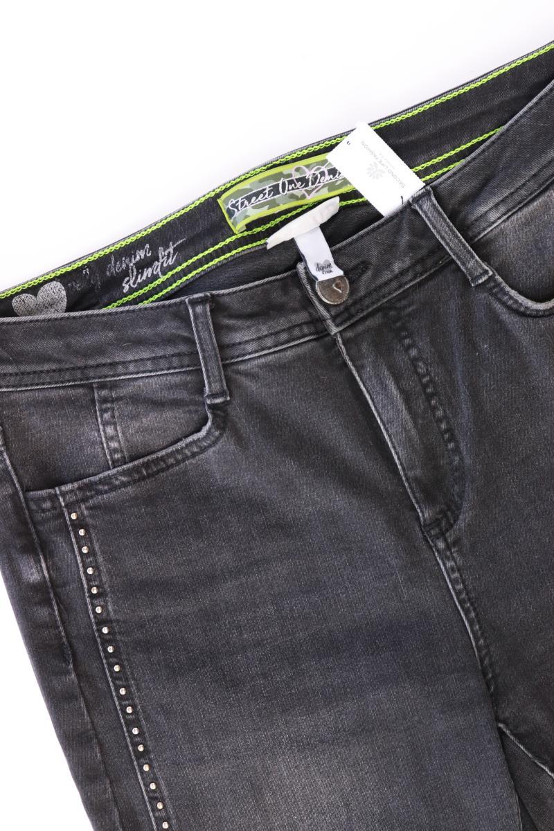 Street One Straight Jeans Gr. W27/L28 schwarz aus Baumwolle