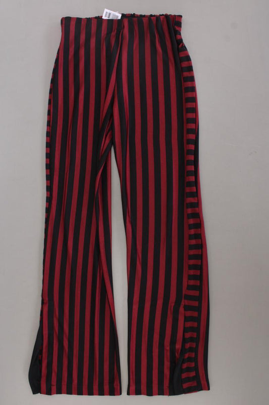 Zara Stoffhose Gr. S gestreift rot