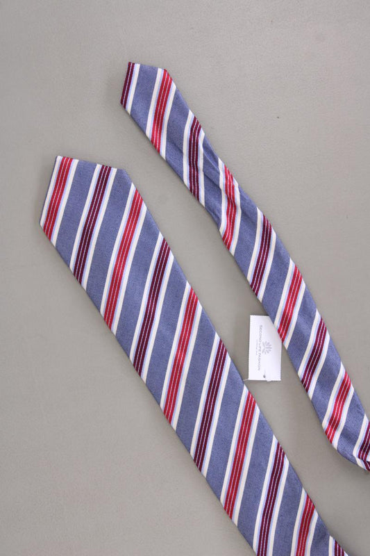 ROY ROBSEN Krawatte für Herren gestreift mehrfarbig aus Seide