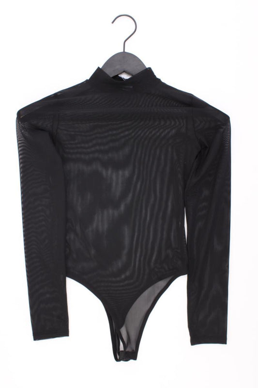 Bershka Shirtbody Gr. XS Langarm schwarz