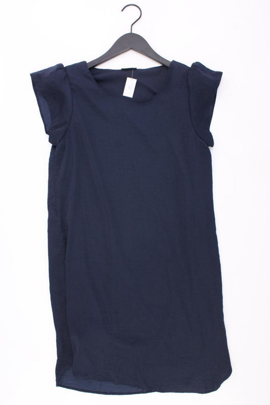 Vila Kurzarmkleid Gr. S blau aus Polyester