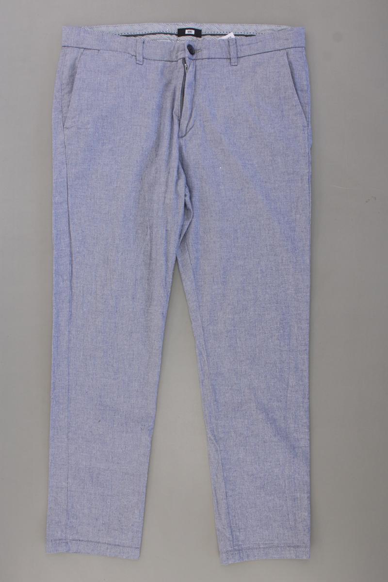 WE Fashion Stoffhose für Herren Gr. W33/L32 blau aus Baumwolle