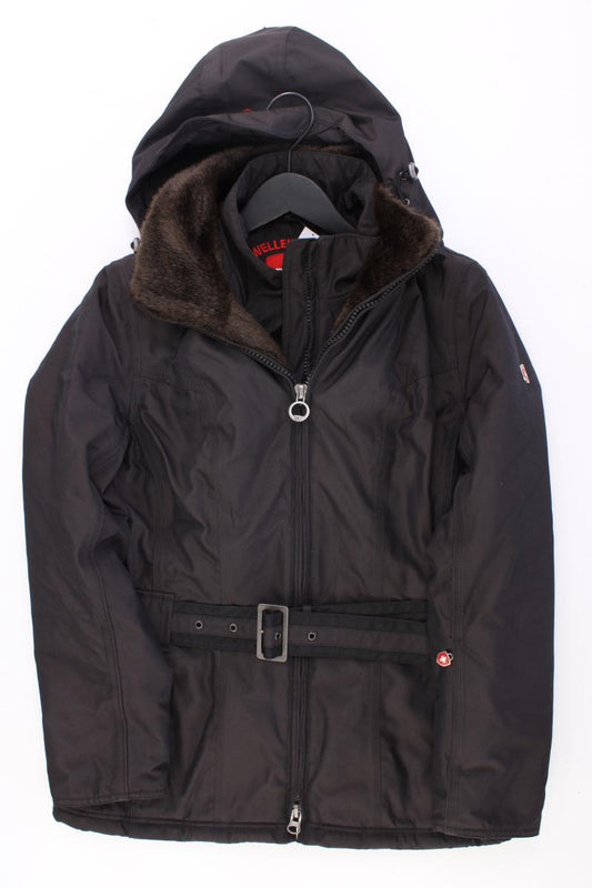Wellensteyn Jacke Modell Zermatt Gr. S mit Gürtel braun aus Polyamid