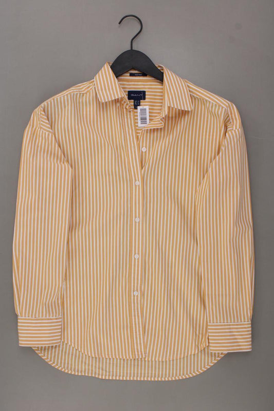 Gant Langarmbluse Gr. 34 gestreift orange aus Baumwolle