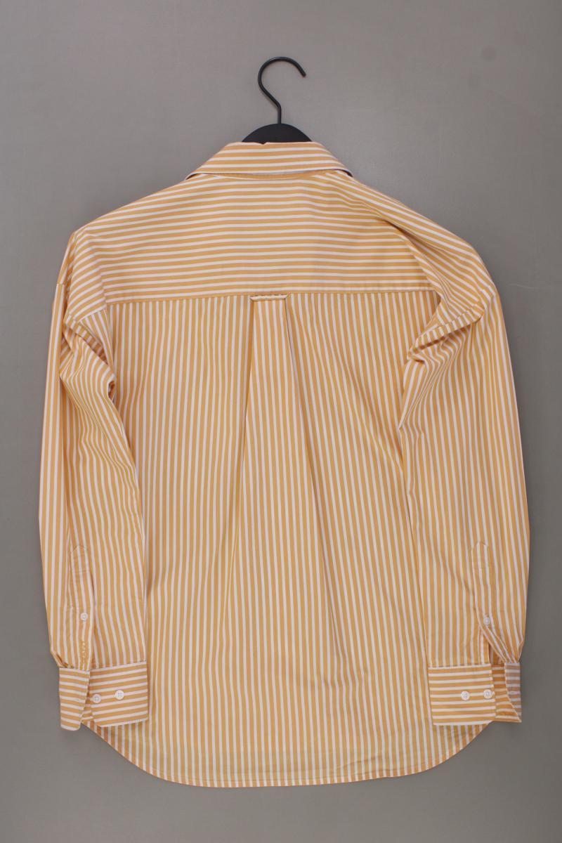 Gant Langarmbluse Gr. 34 gestreift orange aus Baumwolle