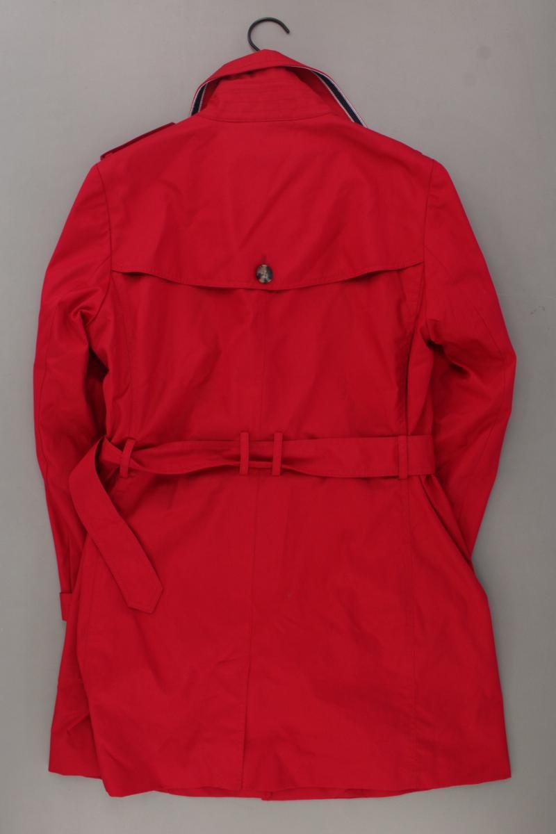Tommy Hilfiger Trenchcoat Gr. XL rot aus Baumwolle