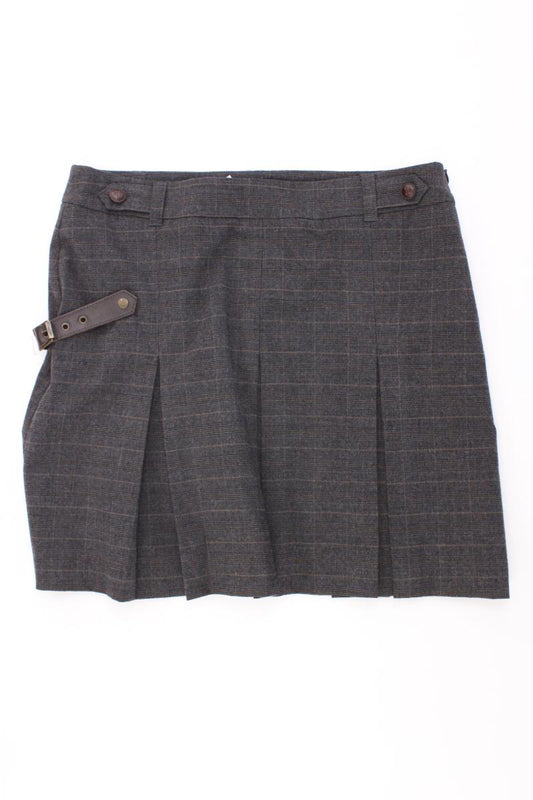 Jette Rock Gr. 40 kariert grau aus Polyester