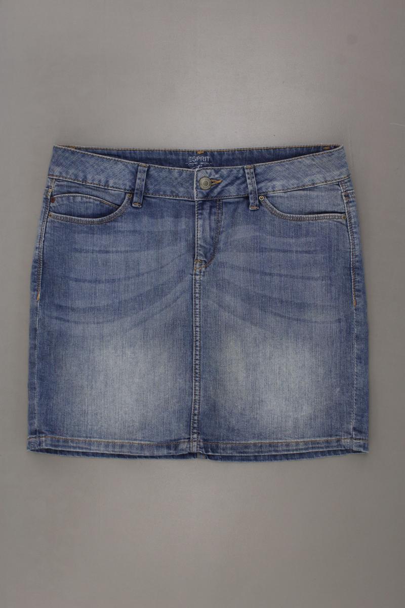 Esprit Jeansrock Gr. W26 blau aus Baumwolle