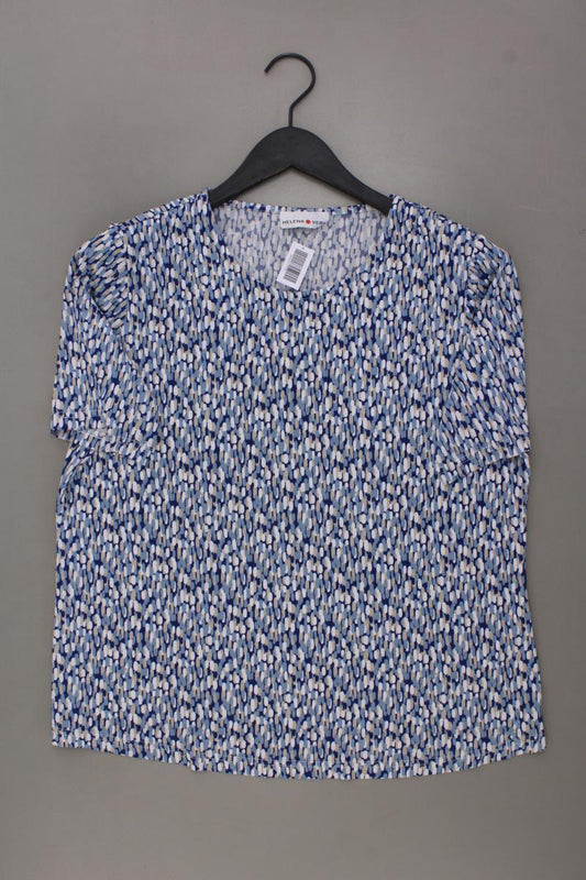 Helena Vera Printshirt Gr. 40 neuwertig Kurzarm blau aus Polyester
