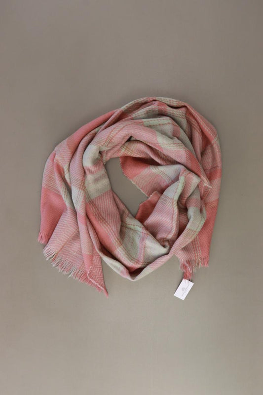 Schal kariert rosa