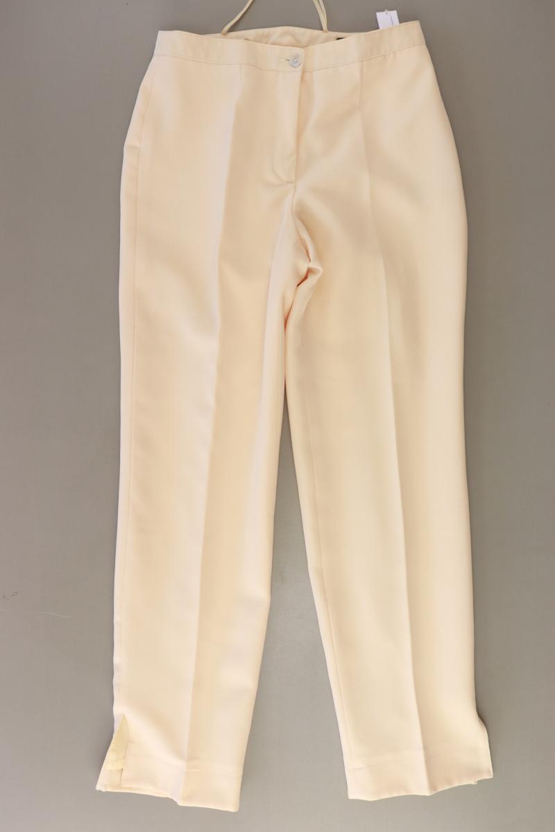 Apart Anzughose Gr. 34 Vintage creme aus Polyester