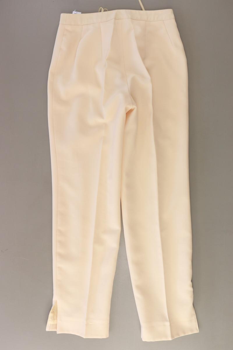 Apart Anzughose Gr. 34 Vintage creme aus Polyester