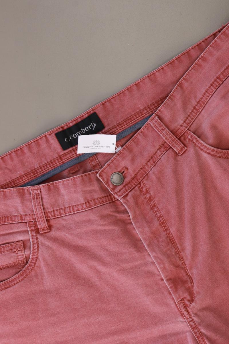 c. comberti Straight Jeans für Herren Gr. W38/L34 rot aus Baumwolle