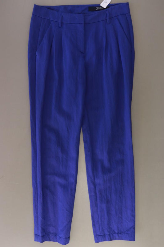 Orwell Stoffhose Gr. 36 blau aus Viskose