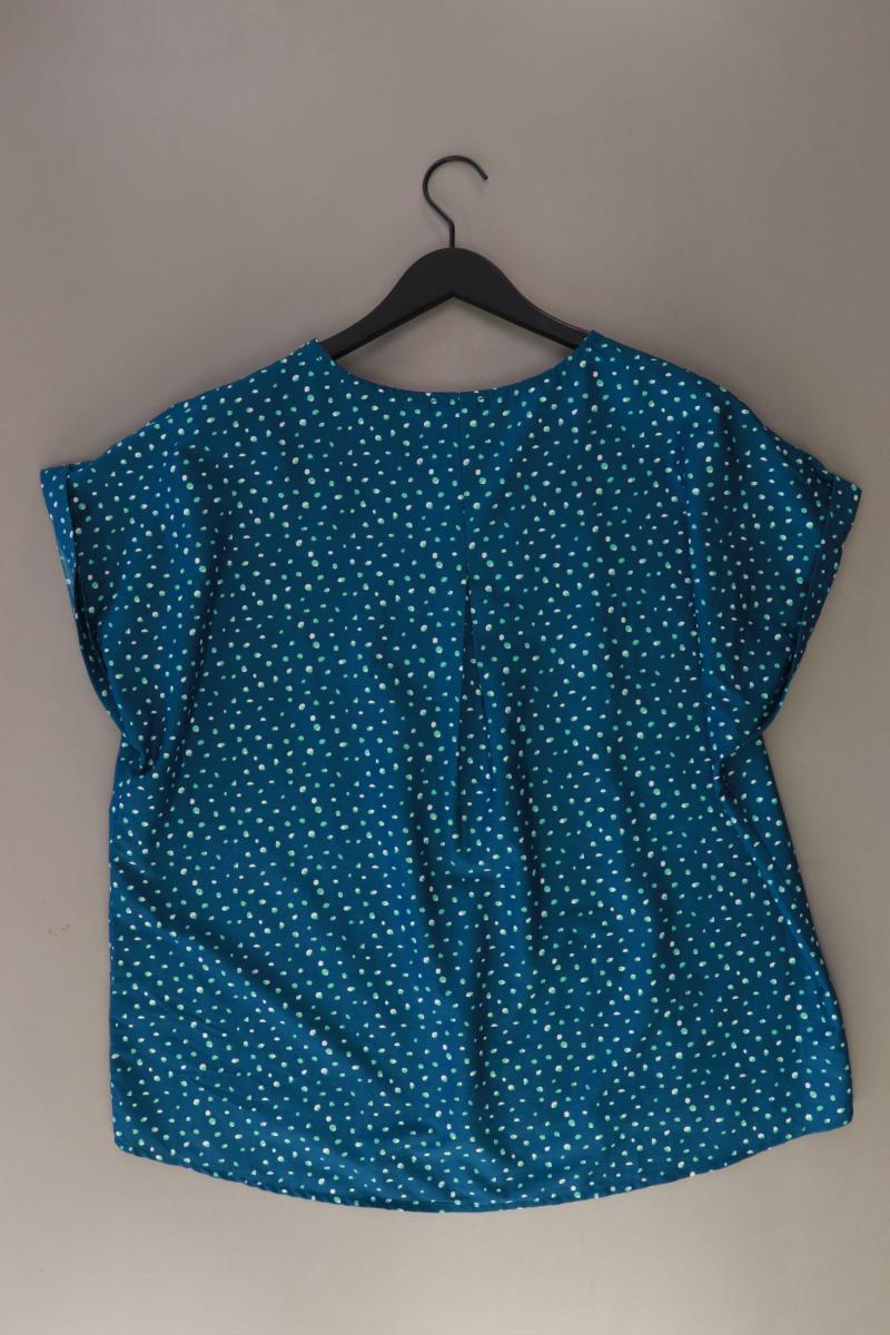 Montego Kurzarmbluse Gr. 46 blau aus Polyester