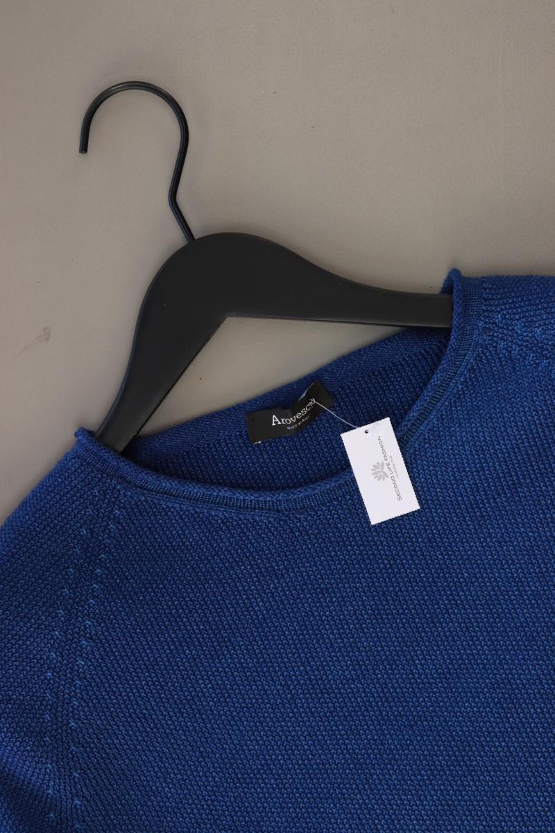 Arovescio Wollpullover für Herren Gr. 48 neuwertig blau