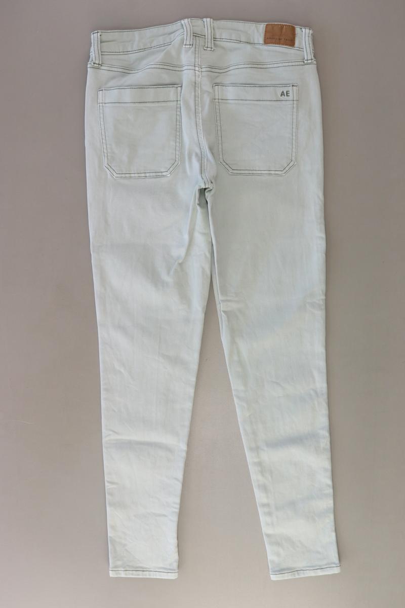 American Eagle Outfitters Skinny Jeans Gr. US 6 türkis aus Baumwolle