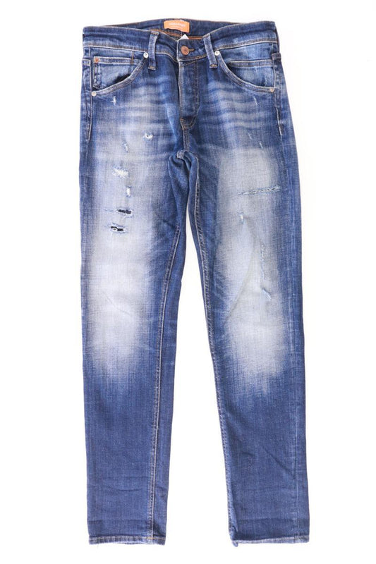 Jack & Jones Straight Jeans für Herren Gr. W30/L32 blau aus Baumwolle