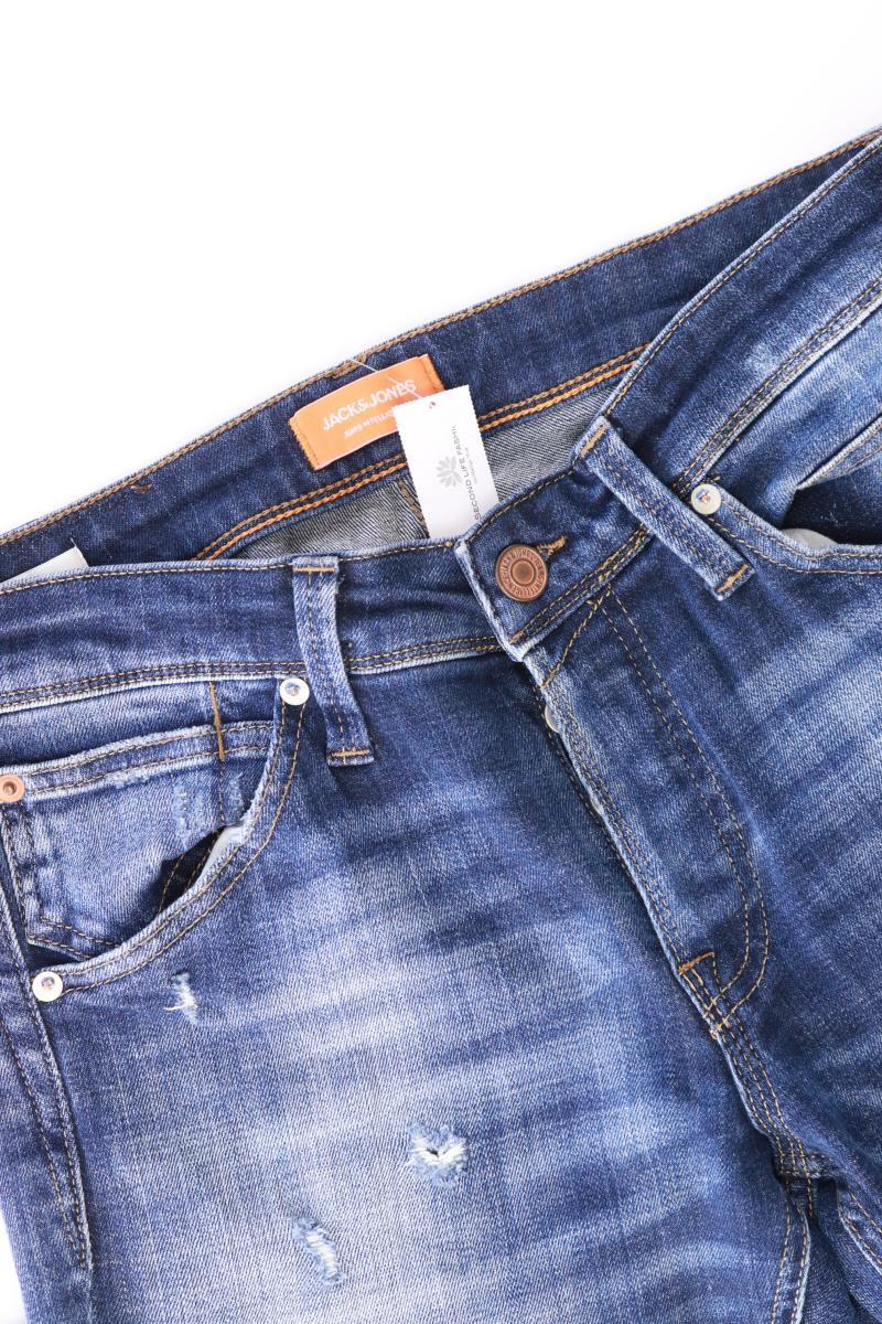 Jack & Jones Straight Jeans für Herren Gr. W30/L32 blau aus Baumwolle