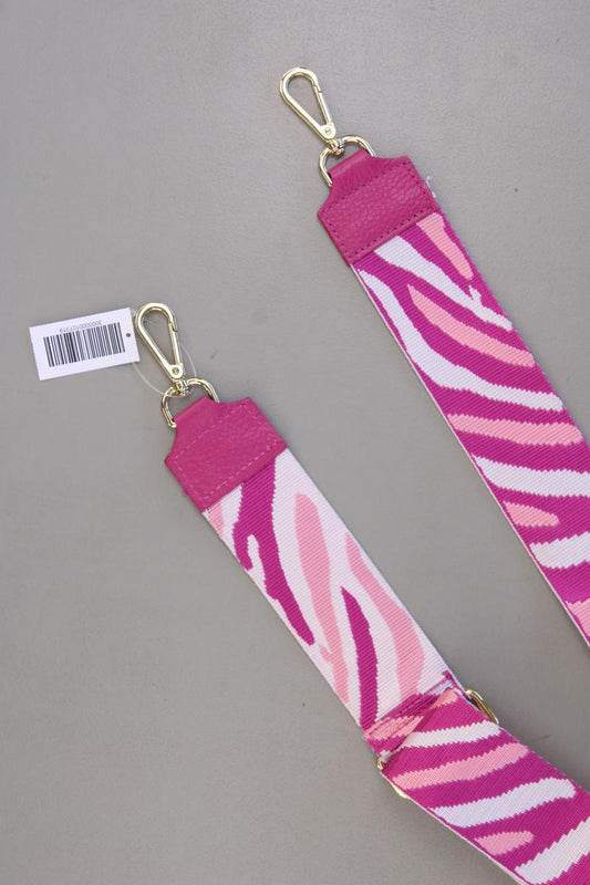 Taschen Gurt Handy Gurt mit Tierdruck neuwertig pink