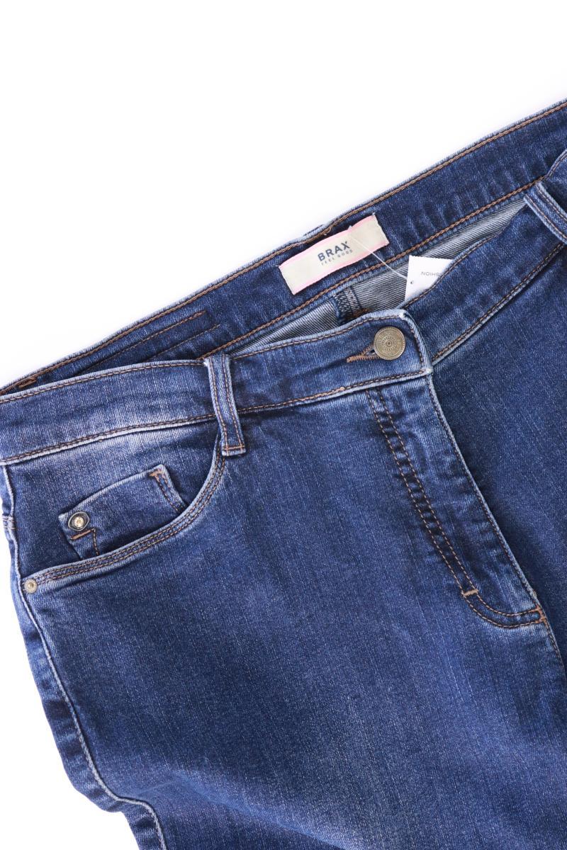 Brax Straight Jeans Gr. Kurzgröße 40 blau aus Baumwolle