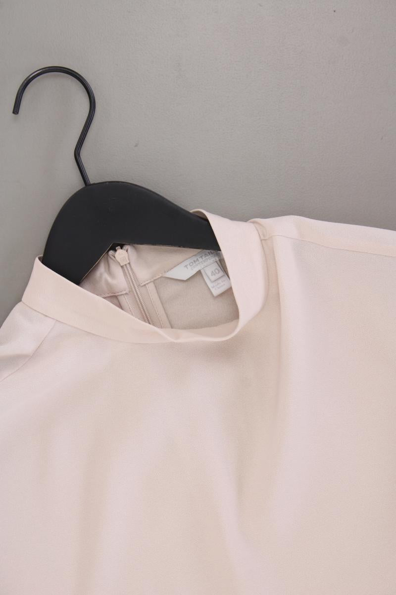 Tom Tailor Classic Bluse Gr. 40 3/4 Ärmel creme aus Polyester